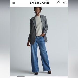 The Italian Wool Oversized Blazer